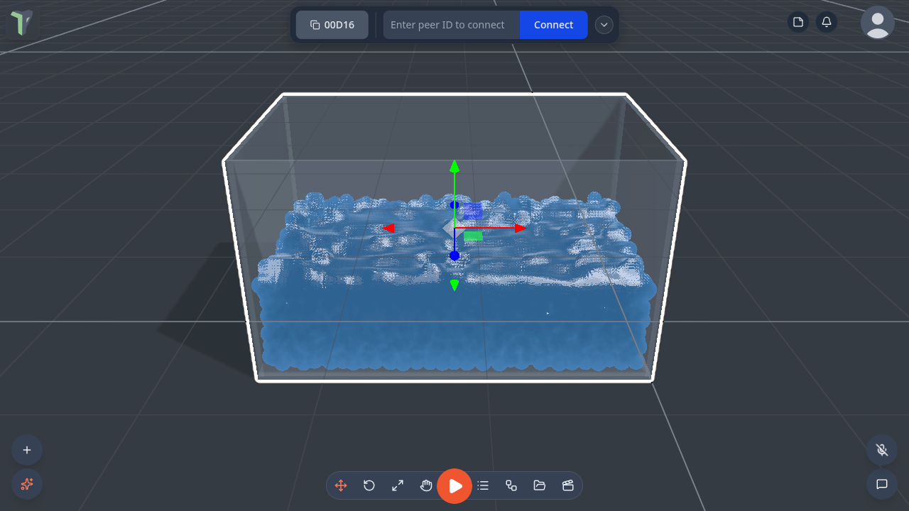 A fluid tank with the smooth surface look